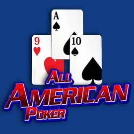 All American Poker logo – Table Games by RTG (Reel Time Gaming) at Run4Win Casino