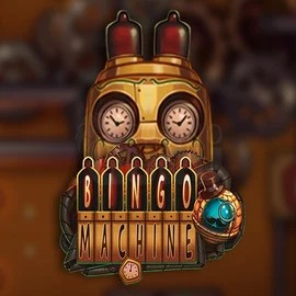Bingo Machine slot logo by Spinmatic at Run4Win Casino