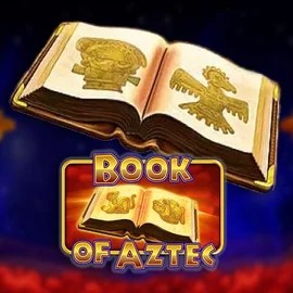 Book of Aztec online game logo by Amatic Industries on run-4-wins.com
