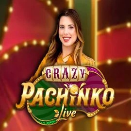 Crazy Pachinko slot visual from Evolution available on run-4-wins.com