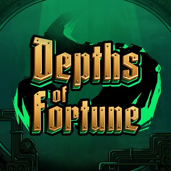 Depths of Fortune slot logo by AvatarUX Studios at Run4Win Casino