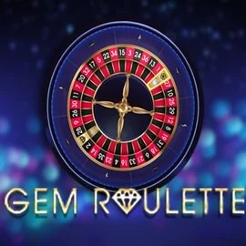 Gem Roulette slot logo by iSoftBet at Run4Win Casino