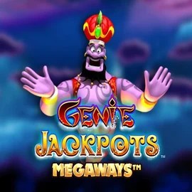 Jackpots logo of Genie Jackpots Megaways from Blueprint Gaming at Run4Win Casino