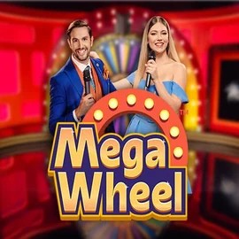 Mega Wheel online game logo by Pragmatic Play on run-4-wins.com