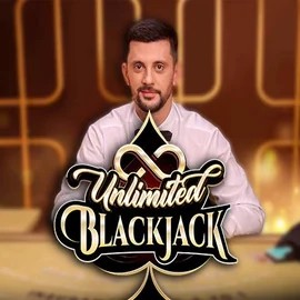 Unlimited Blackjack logo – Live Casino by Ezugi at Run4Win Casino